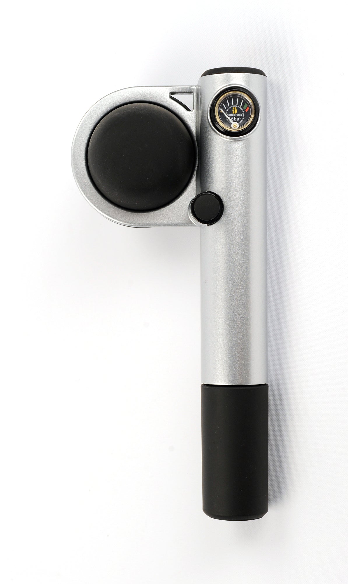 espresso handpumpe Handpresso Wild Hybrid in Silver – Whole Latte Love