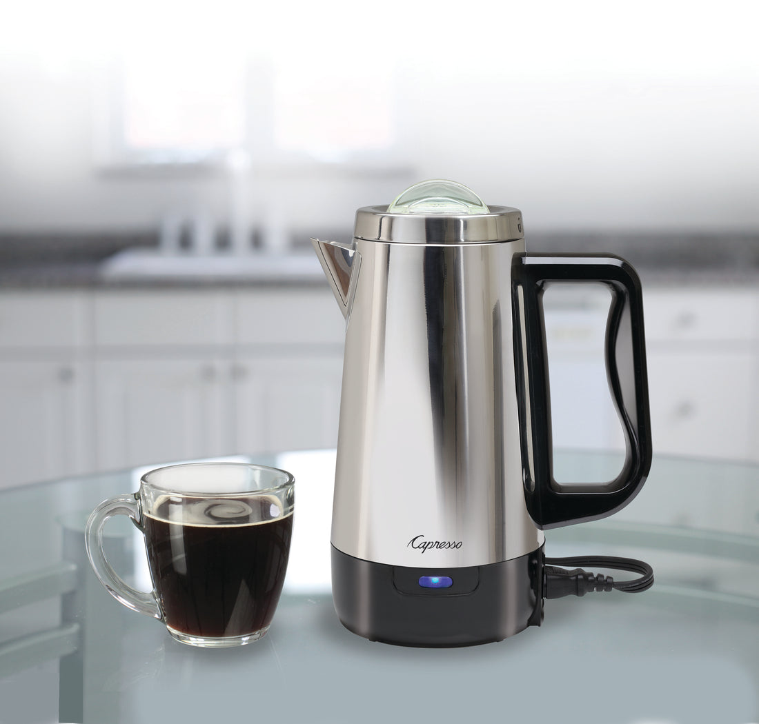 Capresso Perk Electric Percolator 8-Cup