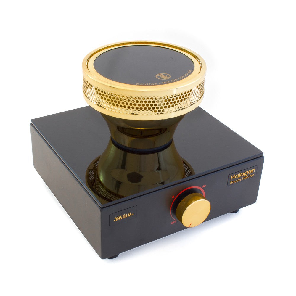 Yama Halogen Beam Heater - Single Station Angled