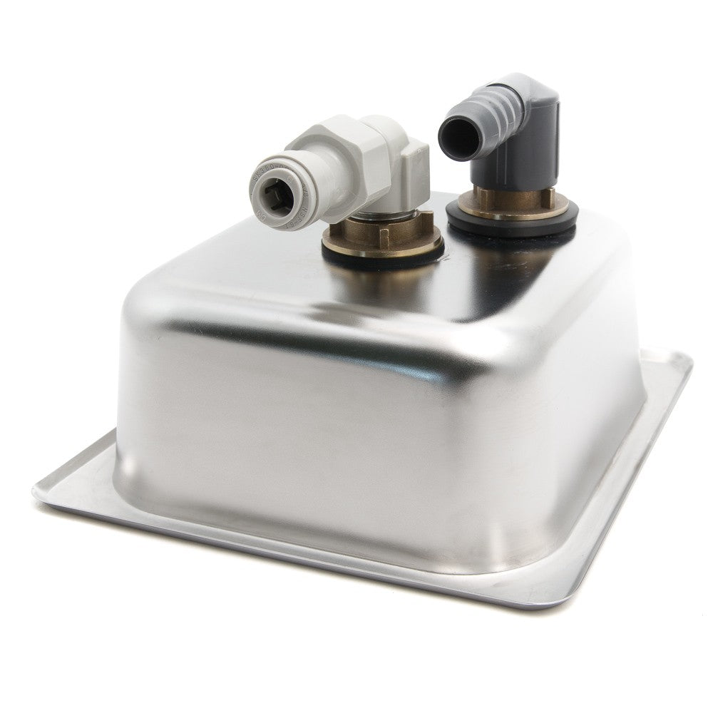 Barista Basics Built In Rinser - 6" x 6" x 2" Pan Size Connections