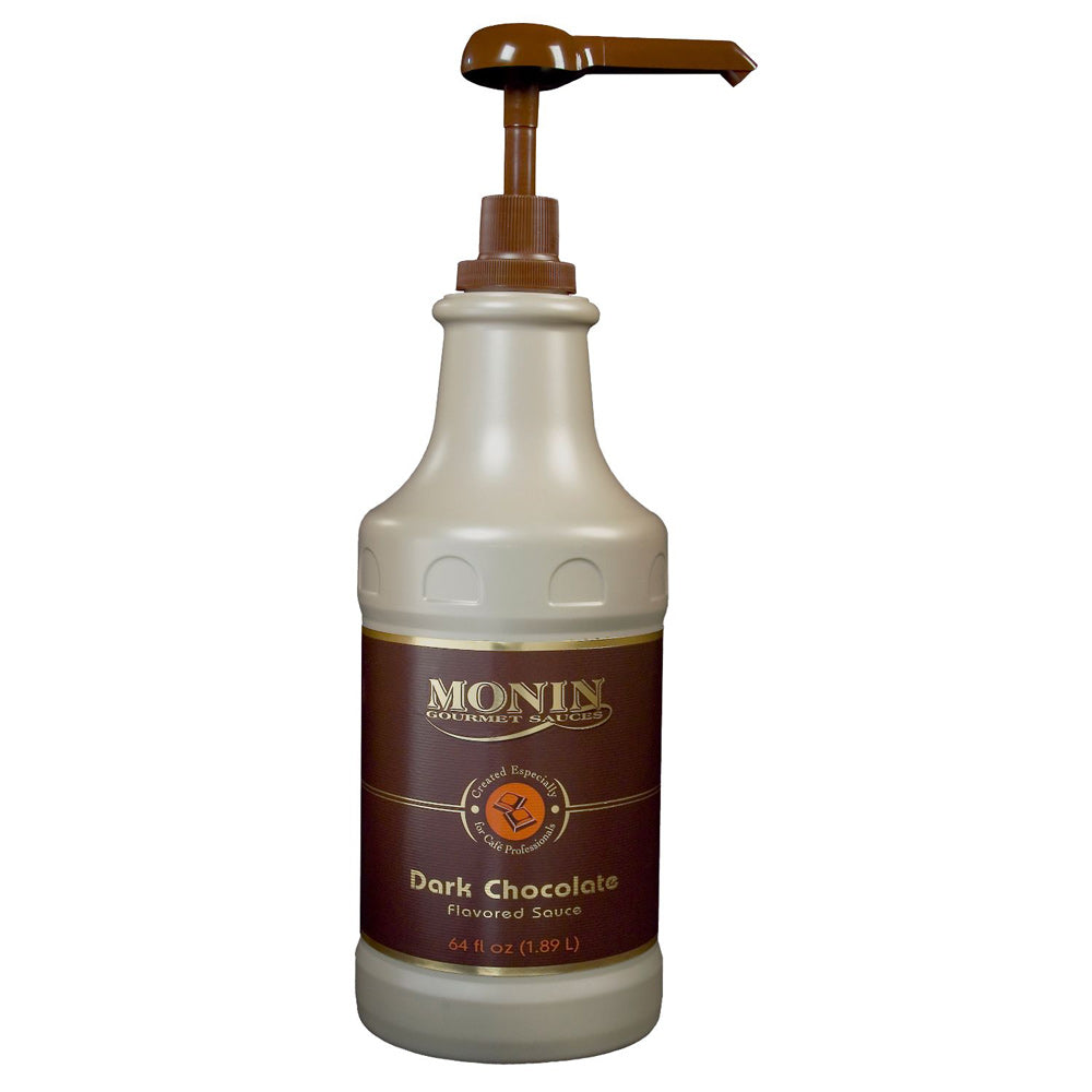 Monin Gourmet Dark Chocolate Sauce 64oz
