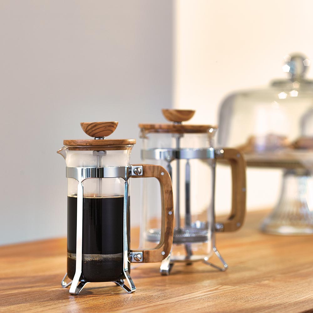 Hario Olive Wood French Press - Grounds for Change