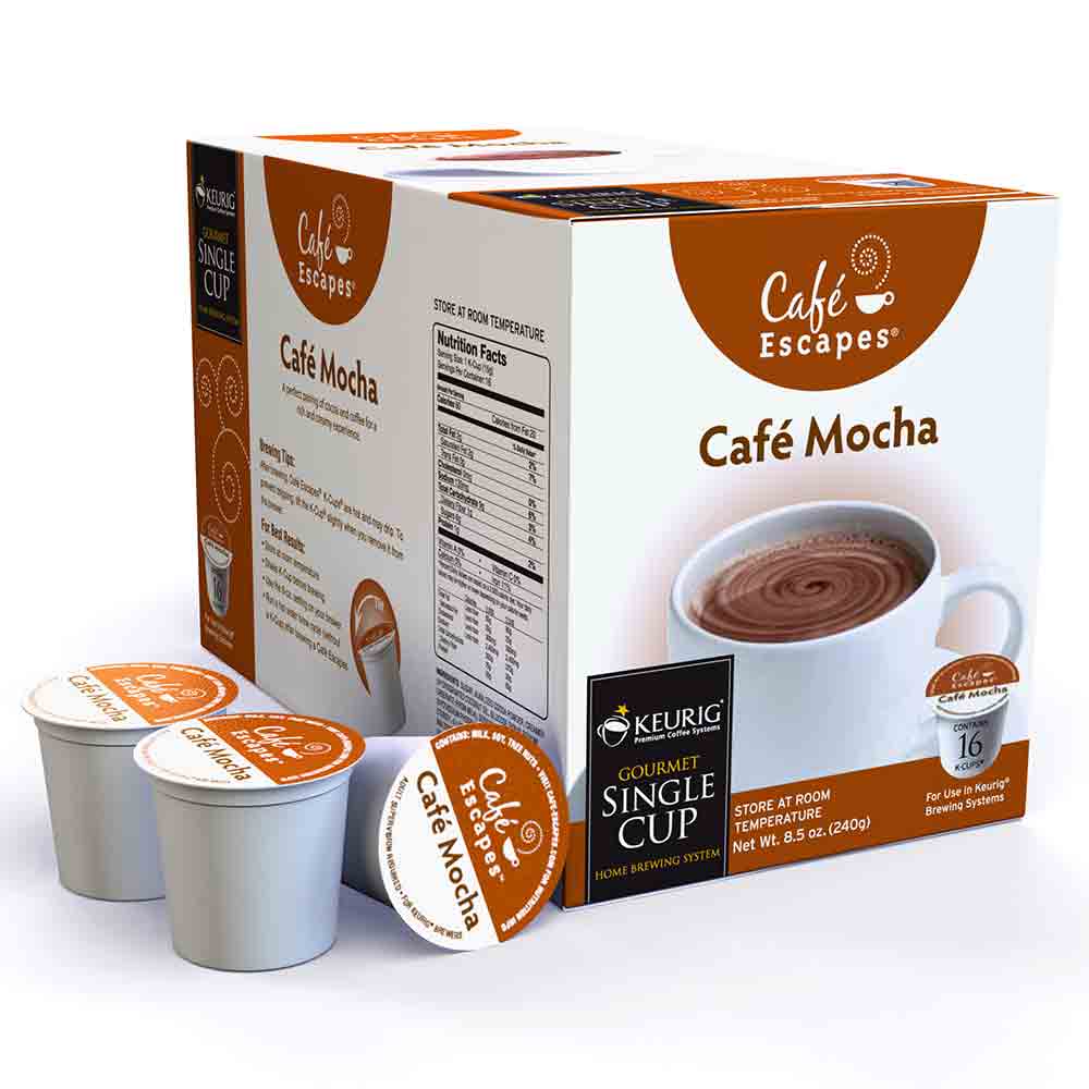 Café Escapes Café Mocha K-Cup® Packs