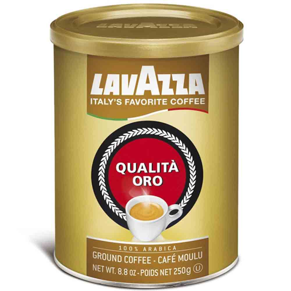 Lavazza Qualita Oro 100% Arabica Medium Roast Ground Coffee – Whole Latte  Love