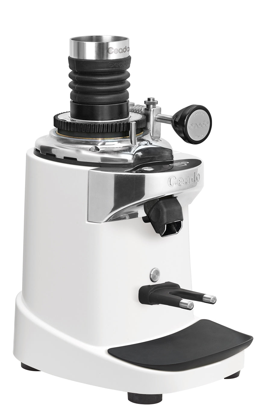 Ceado E37SD Grinder in White Right Facing || White