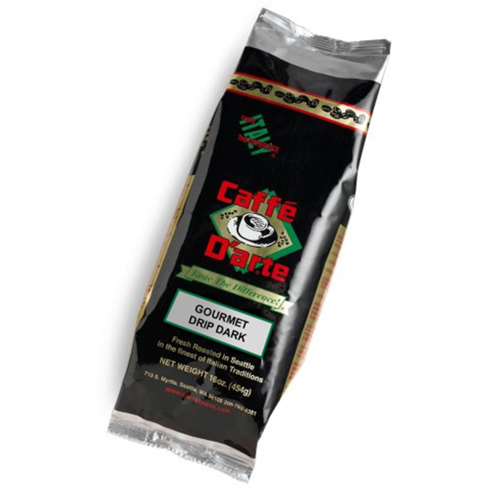 Caffé D’arte Gourmet Drip Dark Roast Whole Bean Base