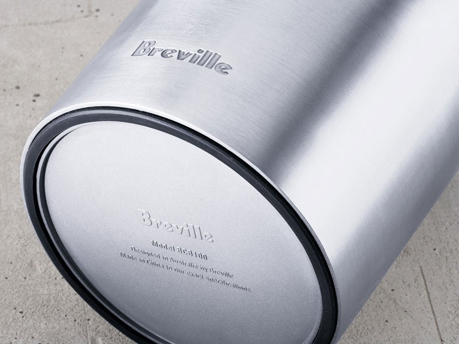 Breville the Knock Box - Steel Detail