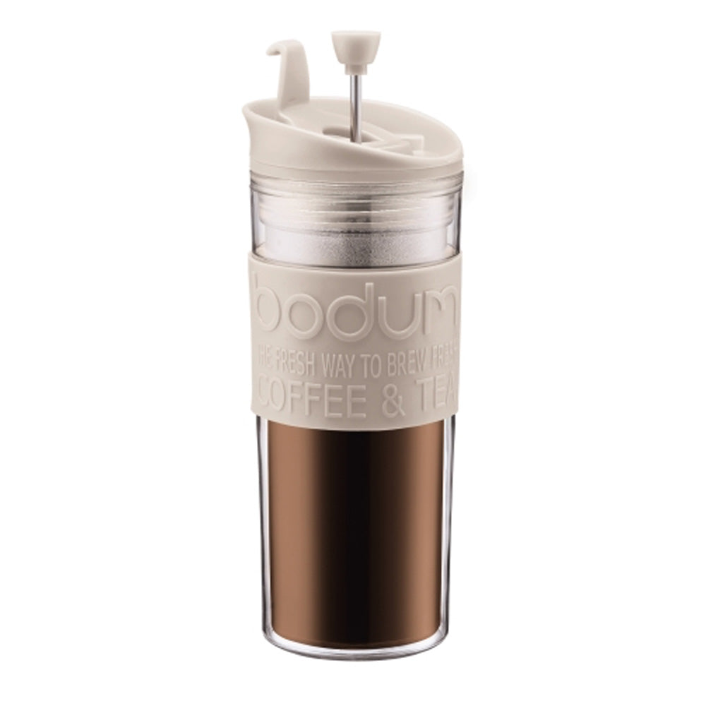Bodum Travel French Press Stainless Steel Coffee Insulated Mug