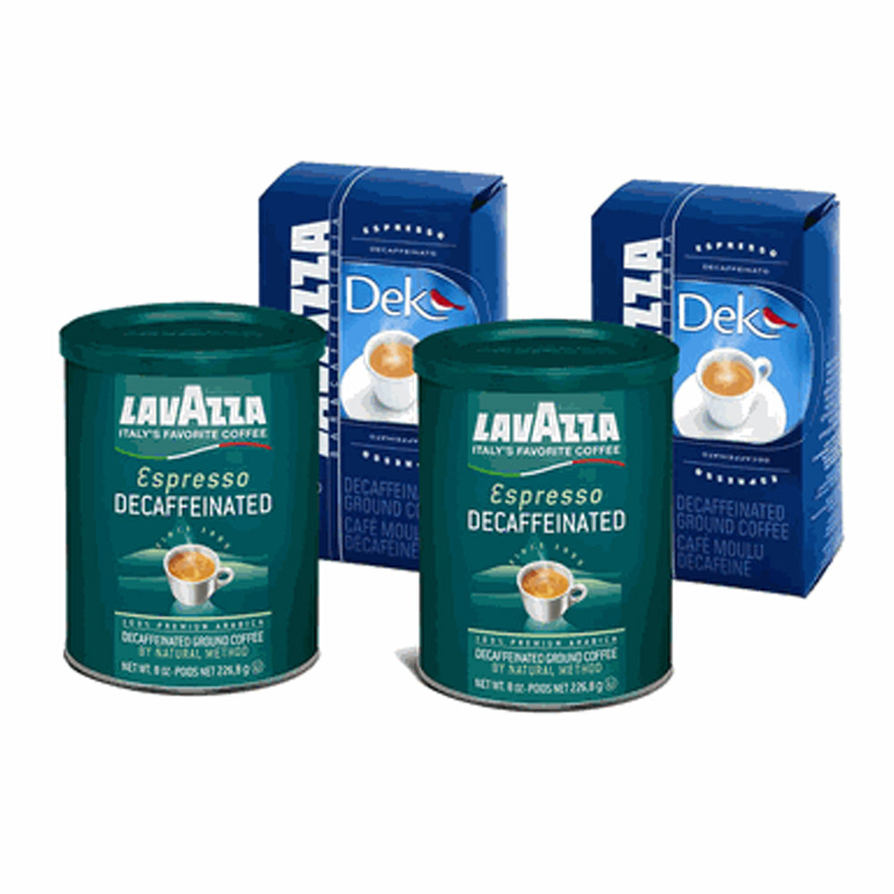 Lavazza Pre-Ground Decaf Espresso Sampler – Whole Latte Love
