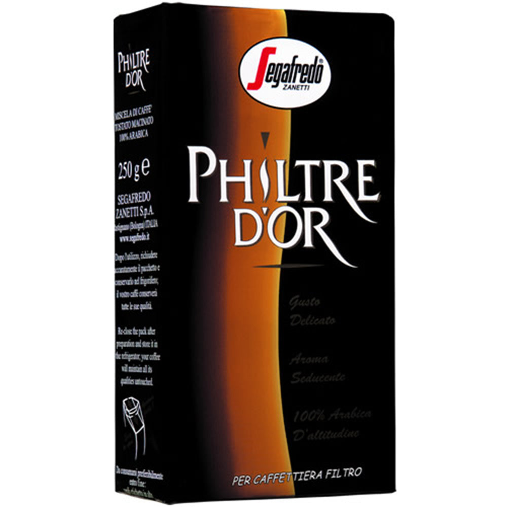 Segafredo Zanetti Philtre D'or 100% Arabica Ground Base