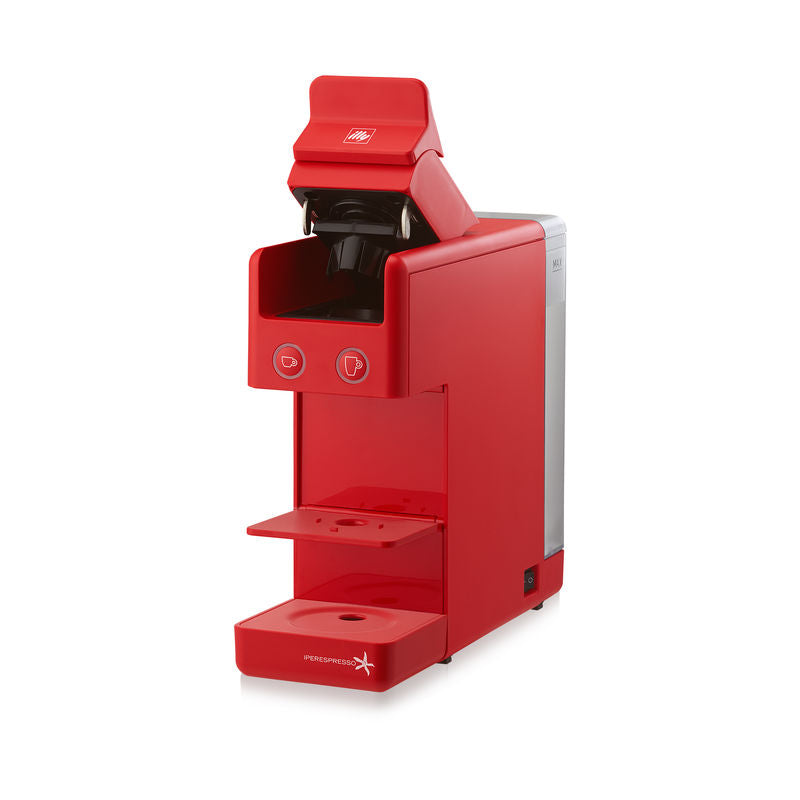 illy Y3.2 iperEspresso Espresso & Coffee Machine in Red