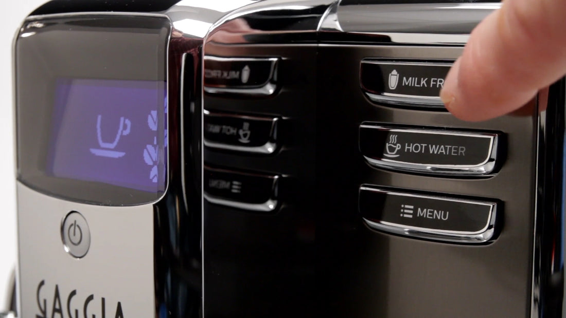 Refurbished Gaggia Anima Deluxe Super-Automatic Espresso Machine - Control Panel