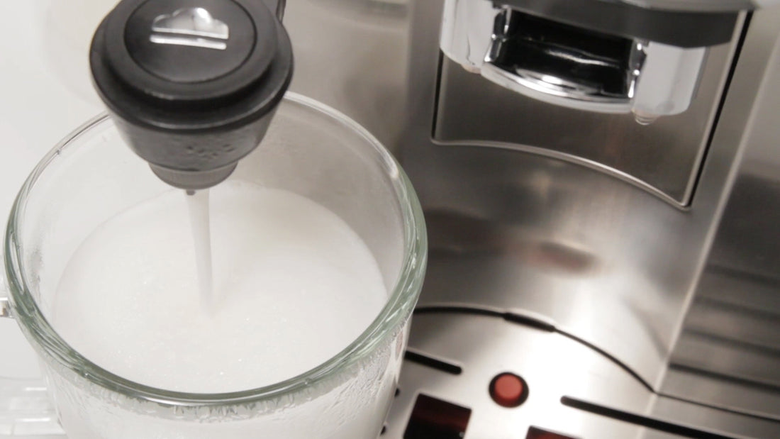 Refurbished Gaggia Anima Deluxe Super-Automatic Espresso Machine - Frothing Milk