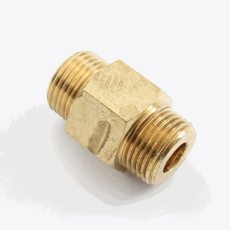 Adapter, M M 3/8 X 3/8 Brass Base