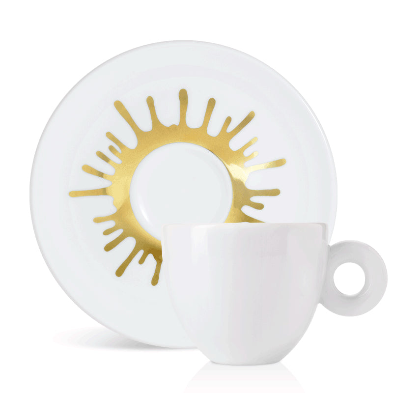 Illy Art Collection Ai Weiwei Set of 4 Cappuccino Cups