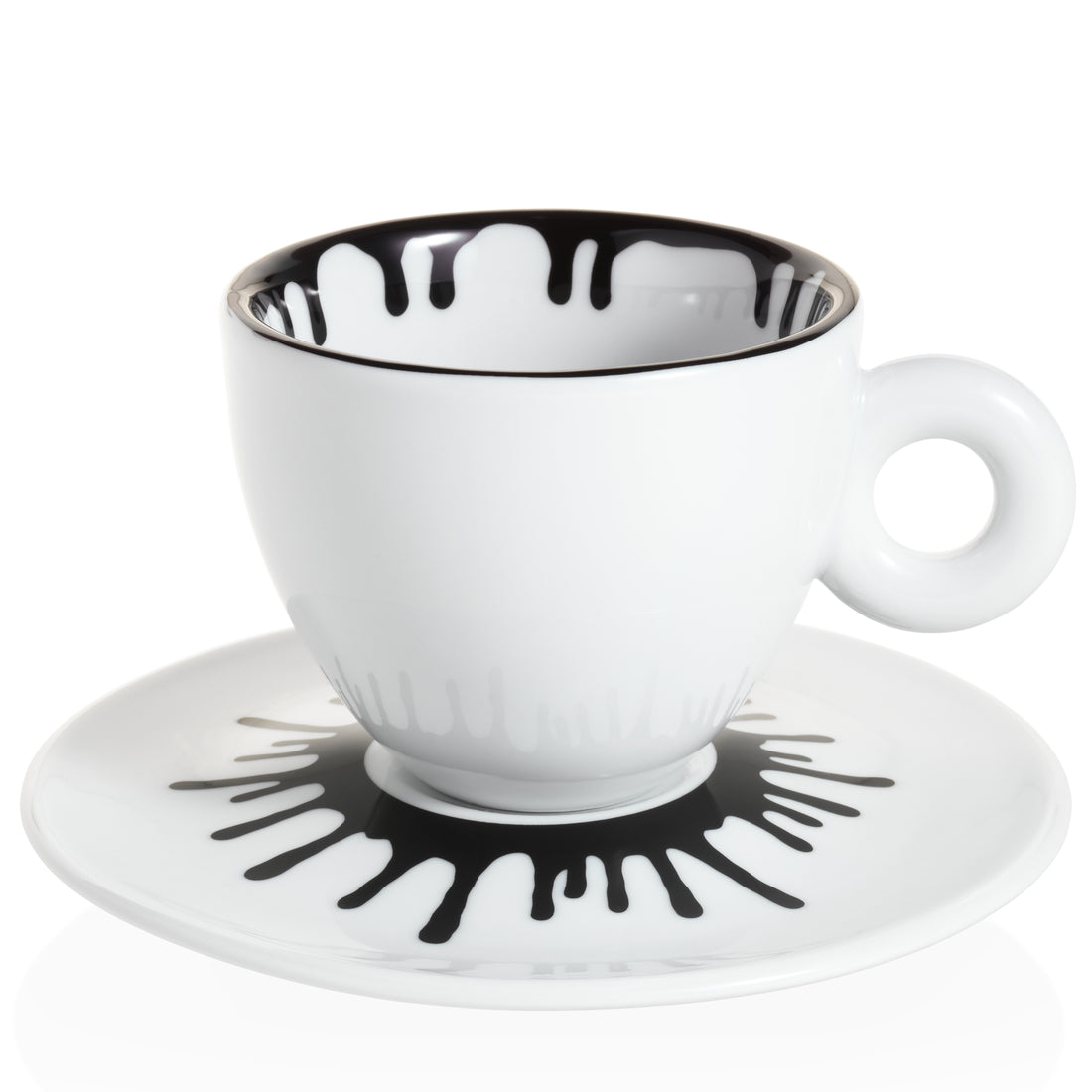 Illy Art Collection Ai Weiwei Set of 2 Cappuccino Cups