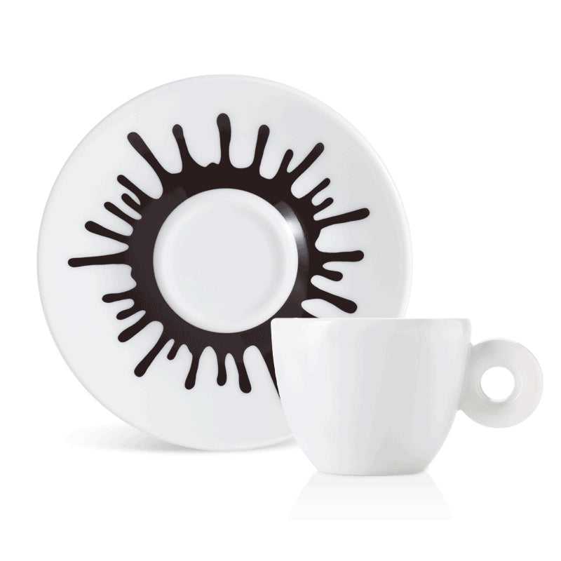 Illy Art Collection Ai Weiwei Set of 2 Espresso Cups
