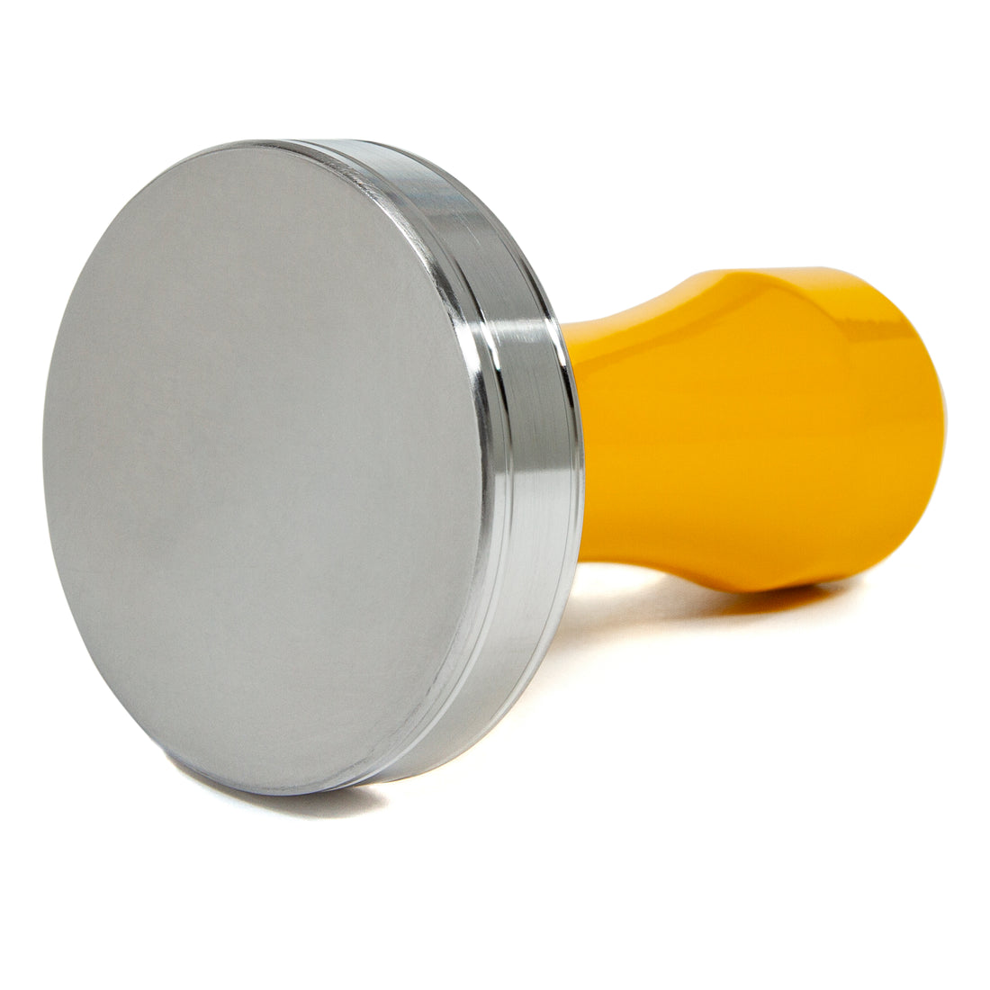 BIT 58.6mm Flat Espresso Tamper - Yellow