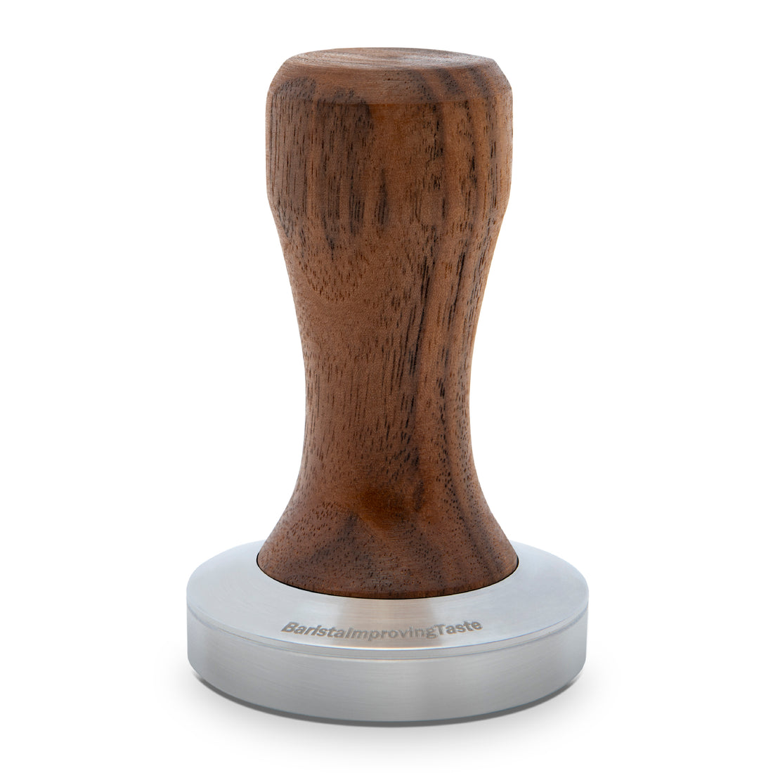 BIT 58.6mm Flat Espresso Tamper - Walnut