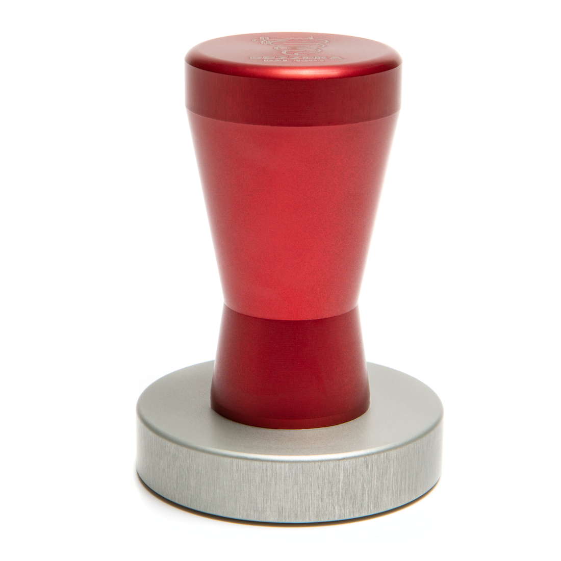 Bezzera Logo Handle Tamper Red || Red