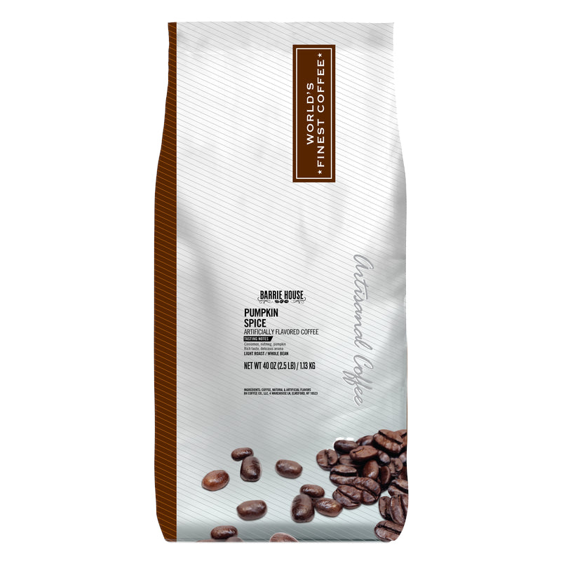 Barrie House Pumpkin Spice Fair Trade Organic Coffee