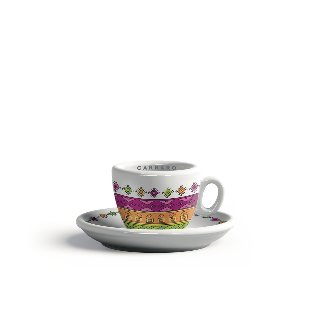 Carraro Caffe del Villaggio Cup and Saucer - Espresso – Whole