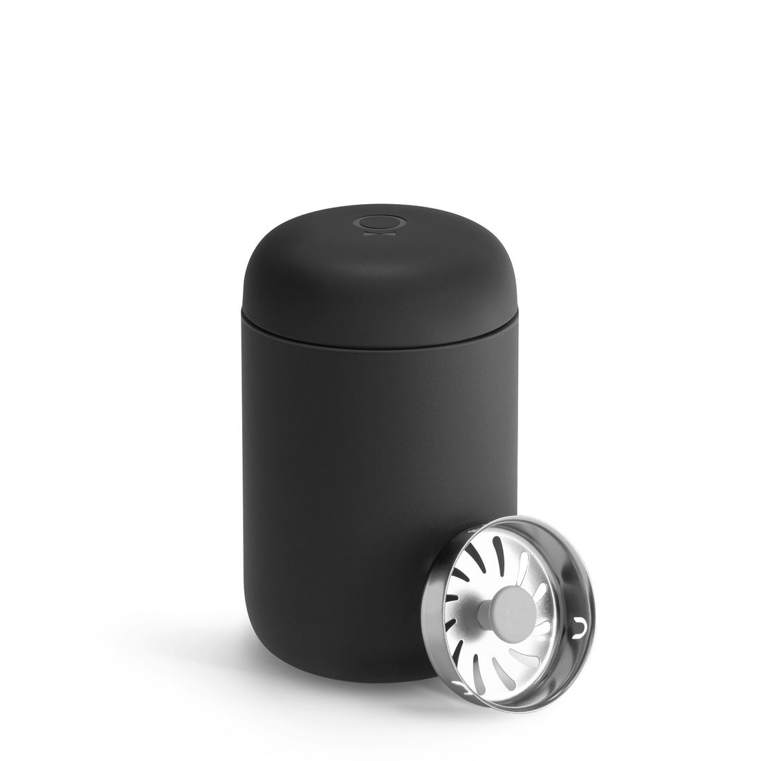 Fellow Carter Move Mug Matte Black 8oz with Splash Guard Insert || Matte Black