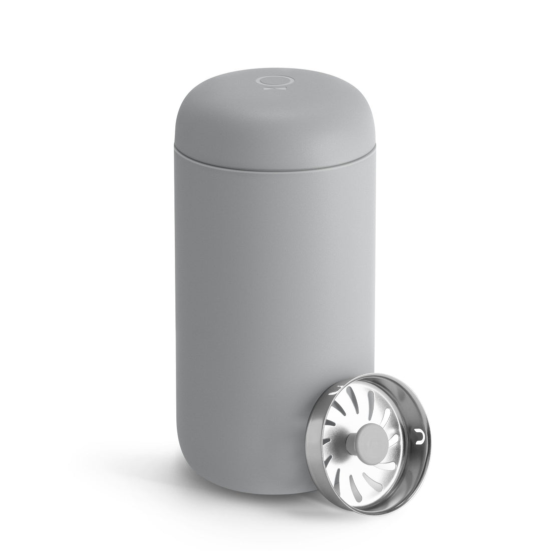 Fellow Carter Move Mug Matte Grey 12oz With Splash Guard Insert || Matte Grey