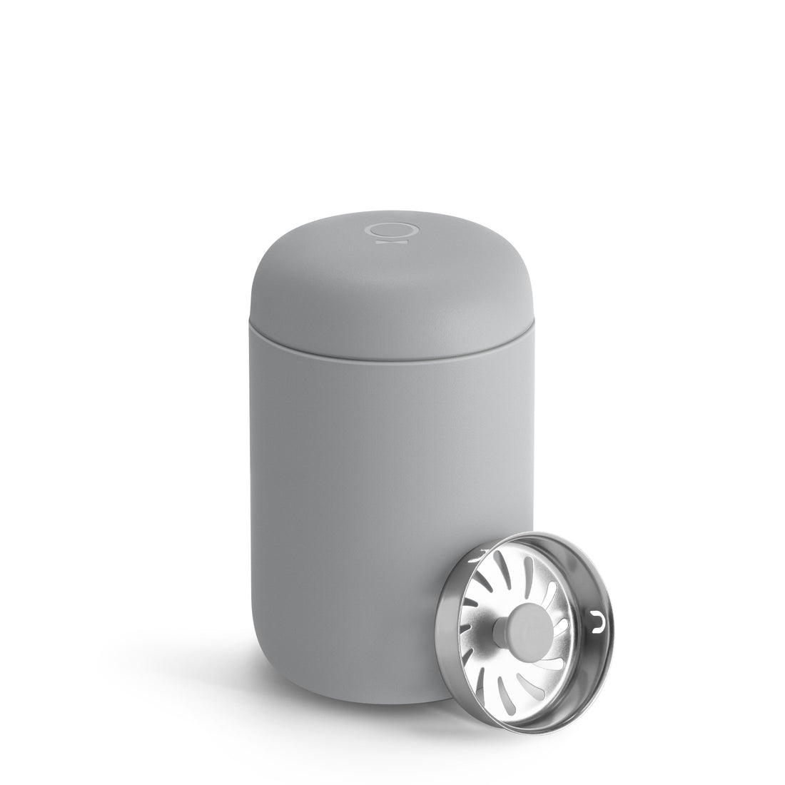 Fellow Carter Move Mug Matte Grey 8oz with Splash Guard Insert || Matte Grey