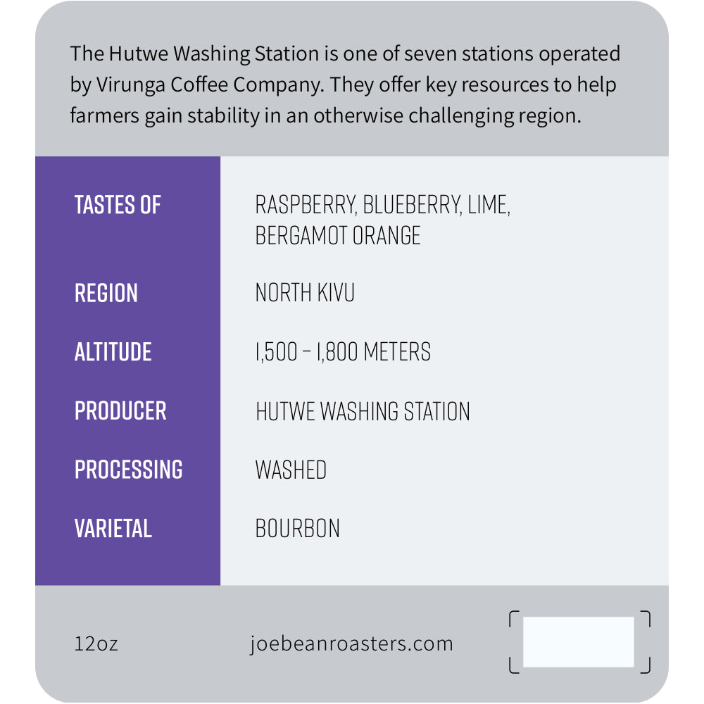 Joe Bean Congo Hutwe Mill