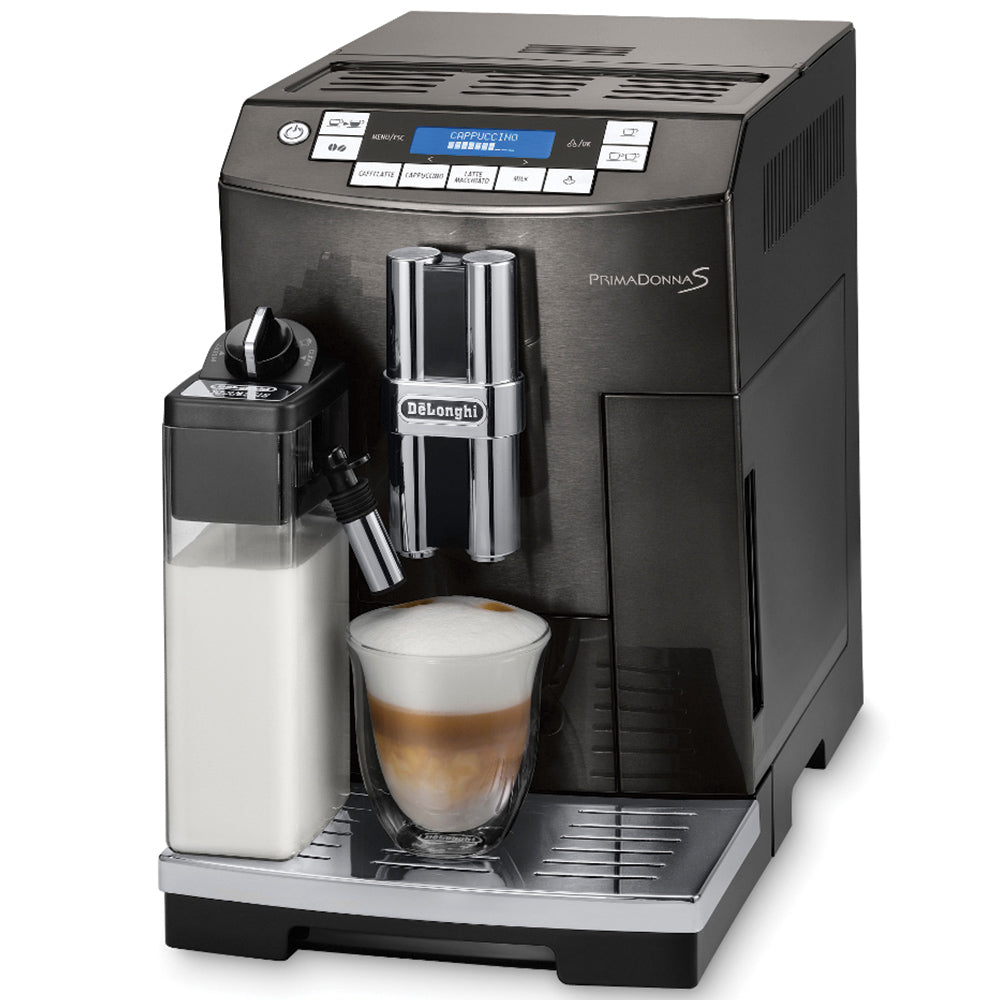 Refurbished DeLonghi PrimaDonna S DE LUXE ECAM 28456B – Whole Latte Love
