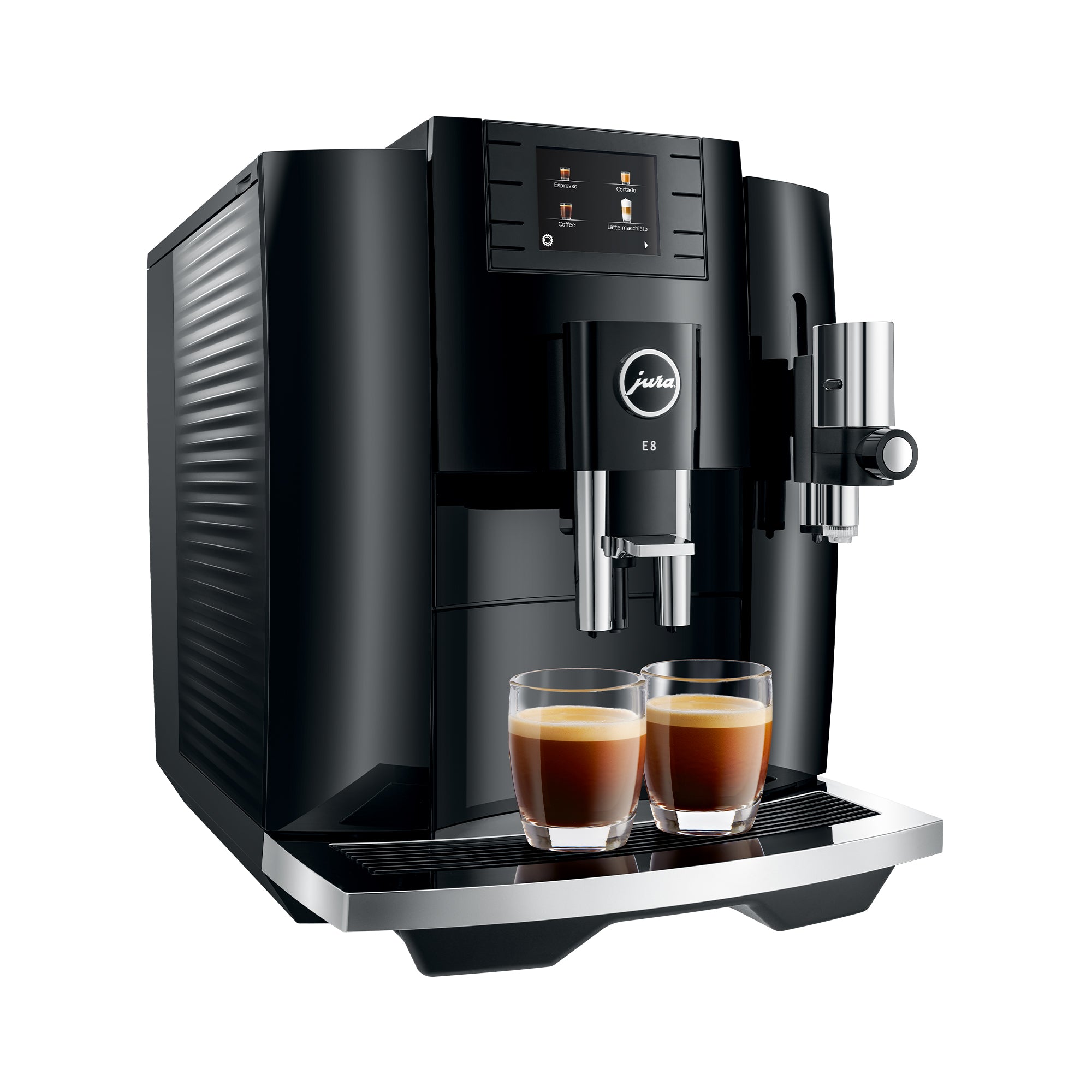 JURA E8 Espresso Machine Piano Black (NAA) – Whole Latte Love