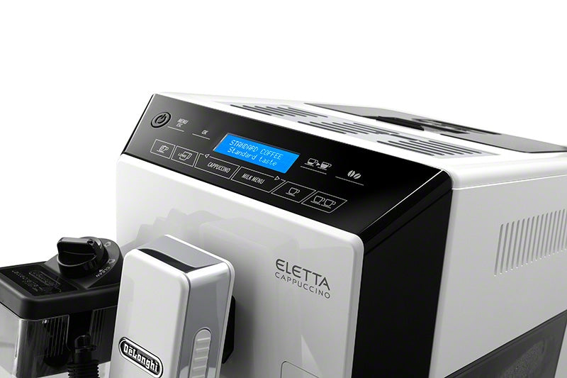 Refurbished DeLonghi Eletta Cappuccino in White ECAM44660W