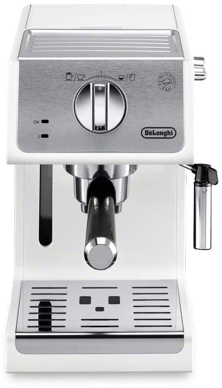 DeLonghi ECP3220W Pump Driven Espresso Machine - White – Whole 