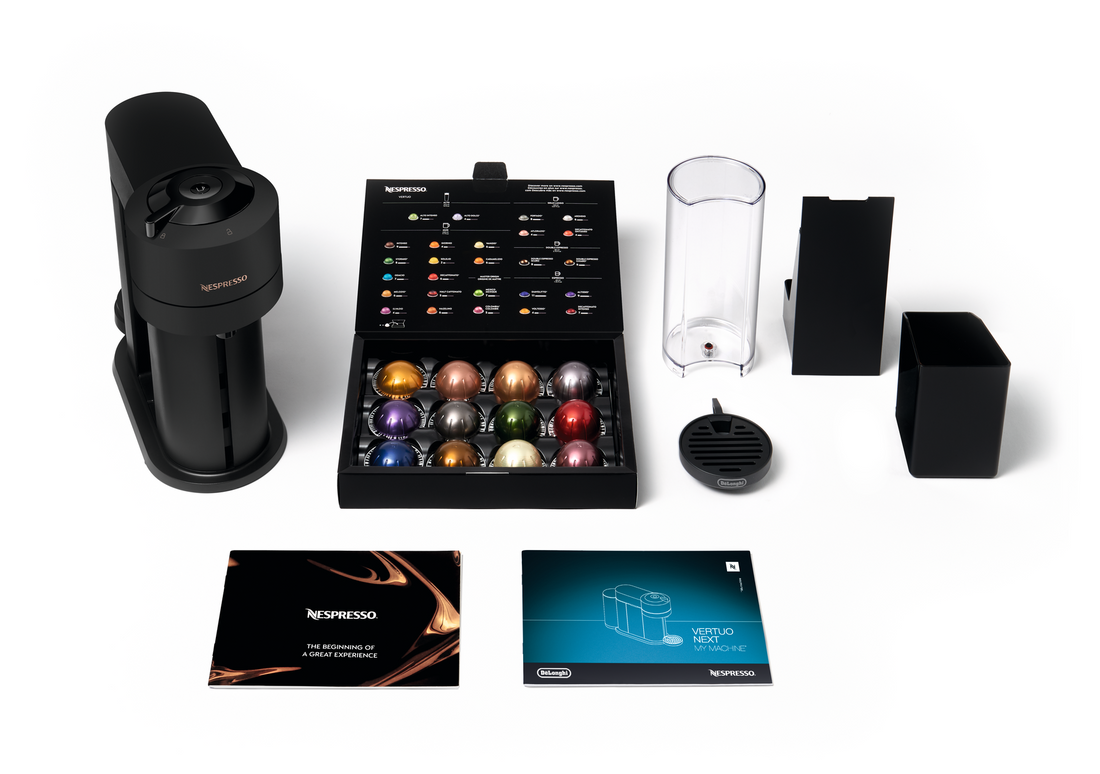 Nespresso Vertuo Next Espresso Machine by DeLonghi - Matte Black