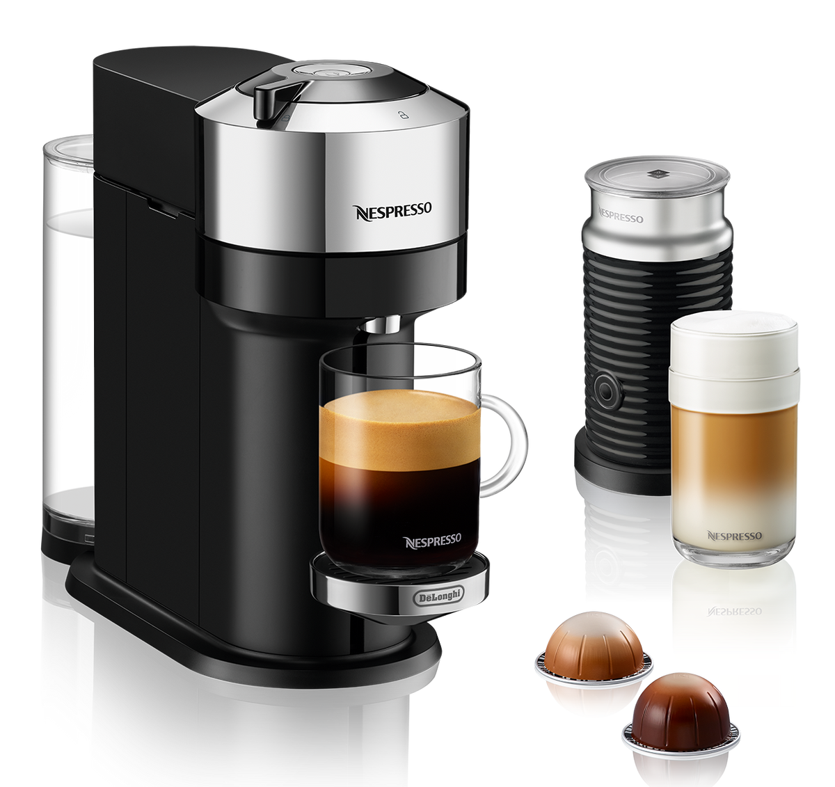 Nespresso Vertuo Next Deluxe Espresso Machine by DeLonghi with