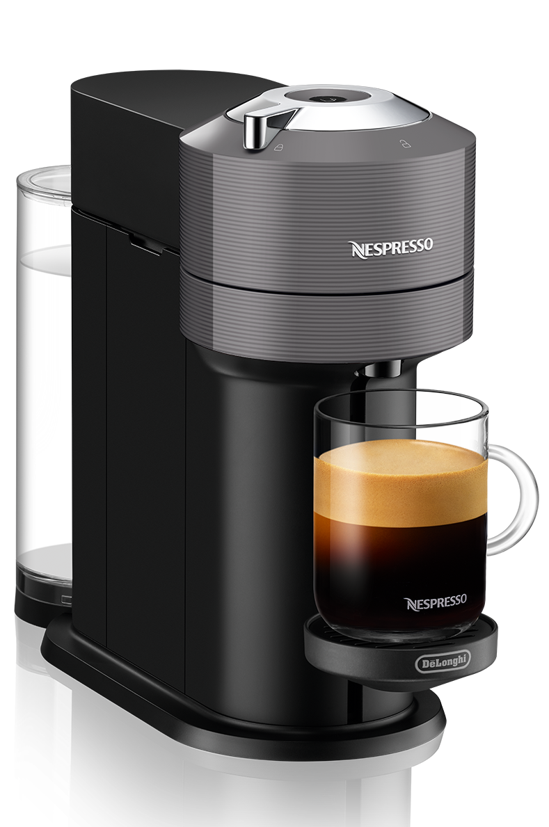 Nespresso Vertuo Next Espresso Machine by DeLonghi - Grey