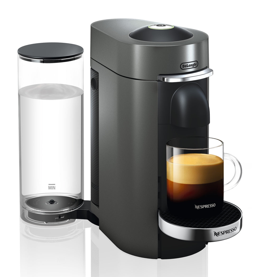 Nespresso Vertuo Plus Deluxe Espresso Machine by DeLonghi - Titan