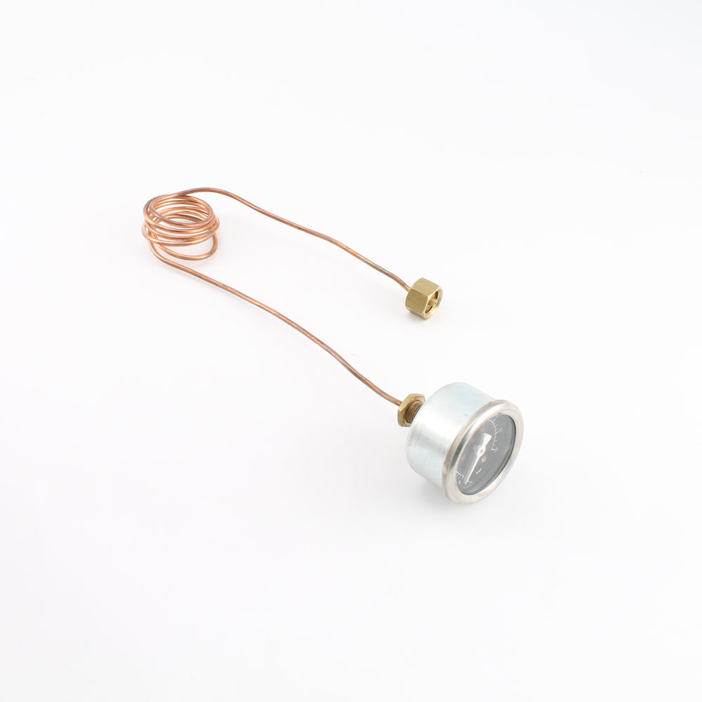 Brew Pressure Gauge With Hose, 40mm 0 16 Bar Base