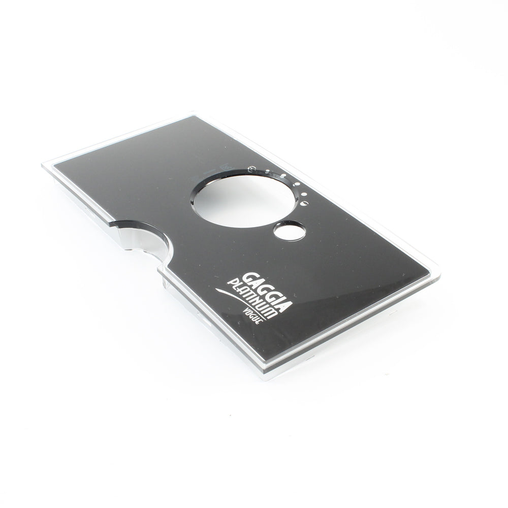 Black Front Display Plate