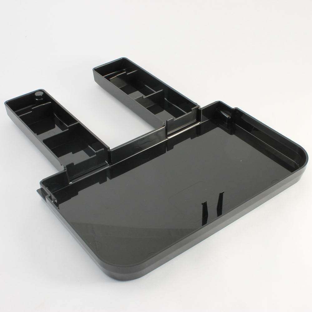 HUBERT® Octagonal Black Silicone Drip Tray - 4Dia