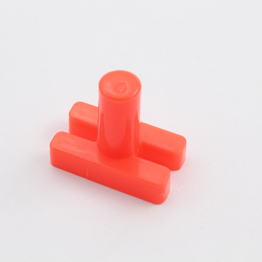 Float For Drip Tray Red Rectangular W/ Circular Tip Base