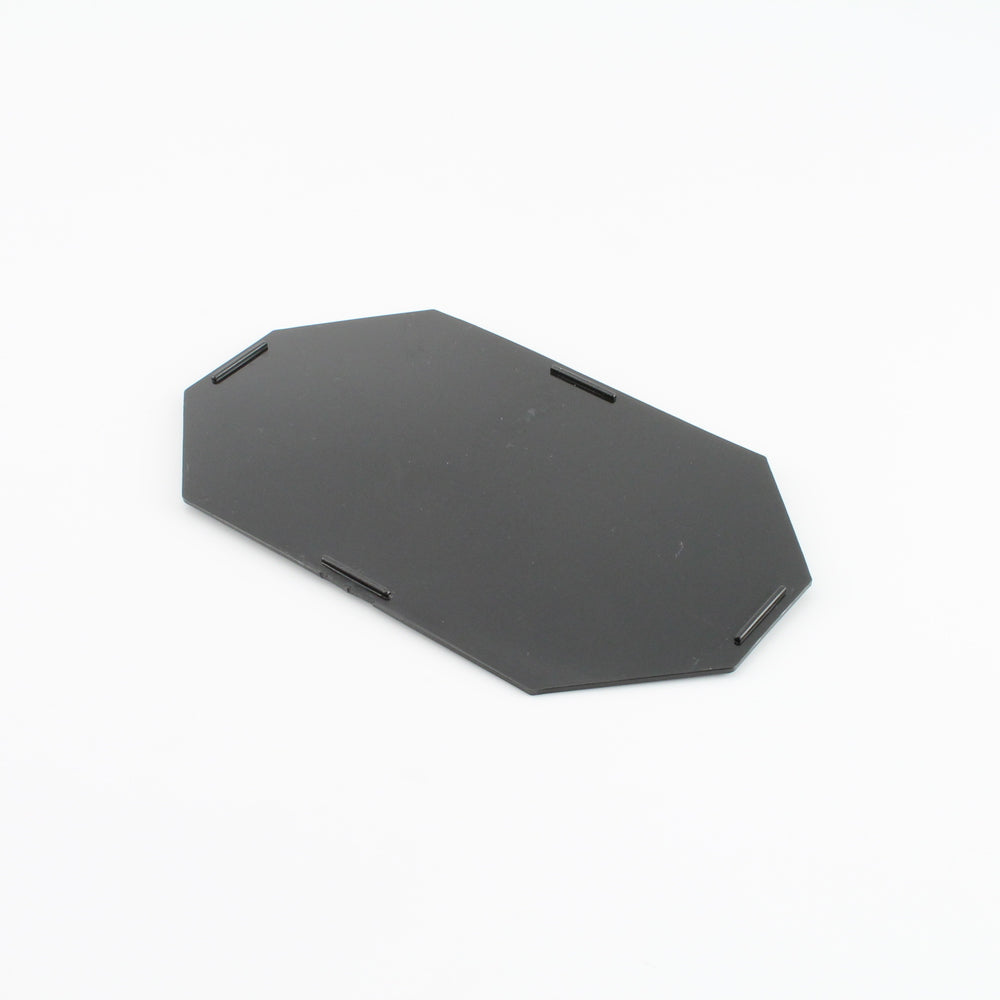 Drip Tray Splash Guard, Black Plastic Base