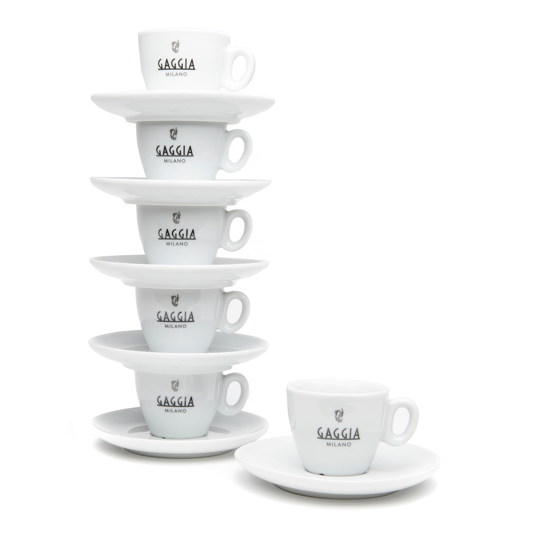Gaggia Set of 6 Espresso Cups