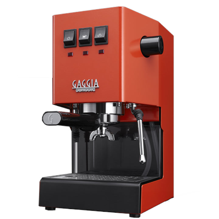 Gaggia Classic Pro Espresso Machine in Lobster Red – Whole Latte Love