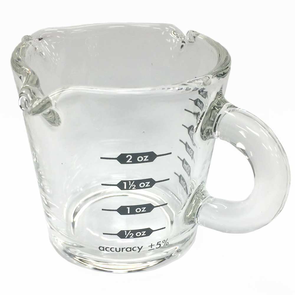 3 Spout Espresso Shot Glass 2 oz