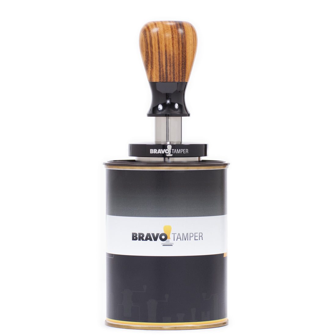 Bravo Espresso Tamper Light Wood Handle 54.7mm