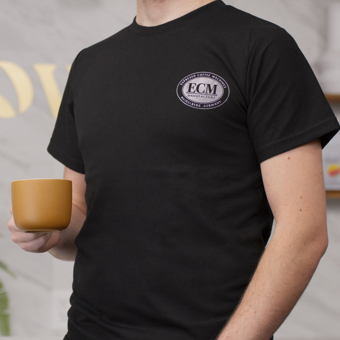 ECM Black Logo T-Shirt