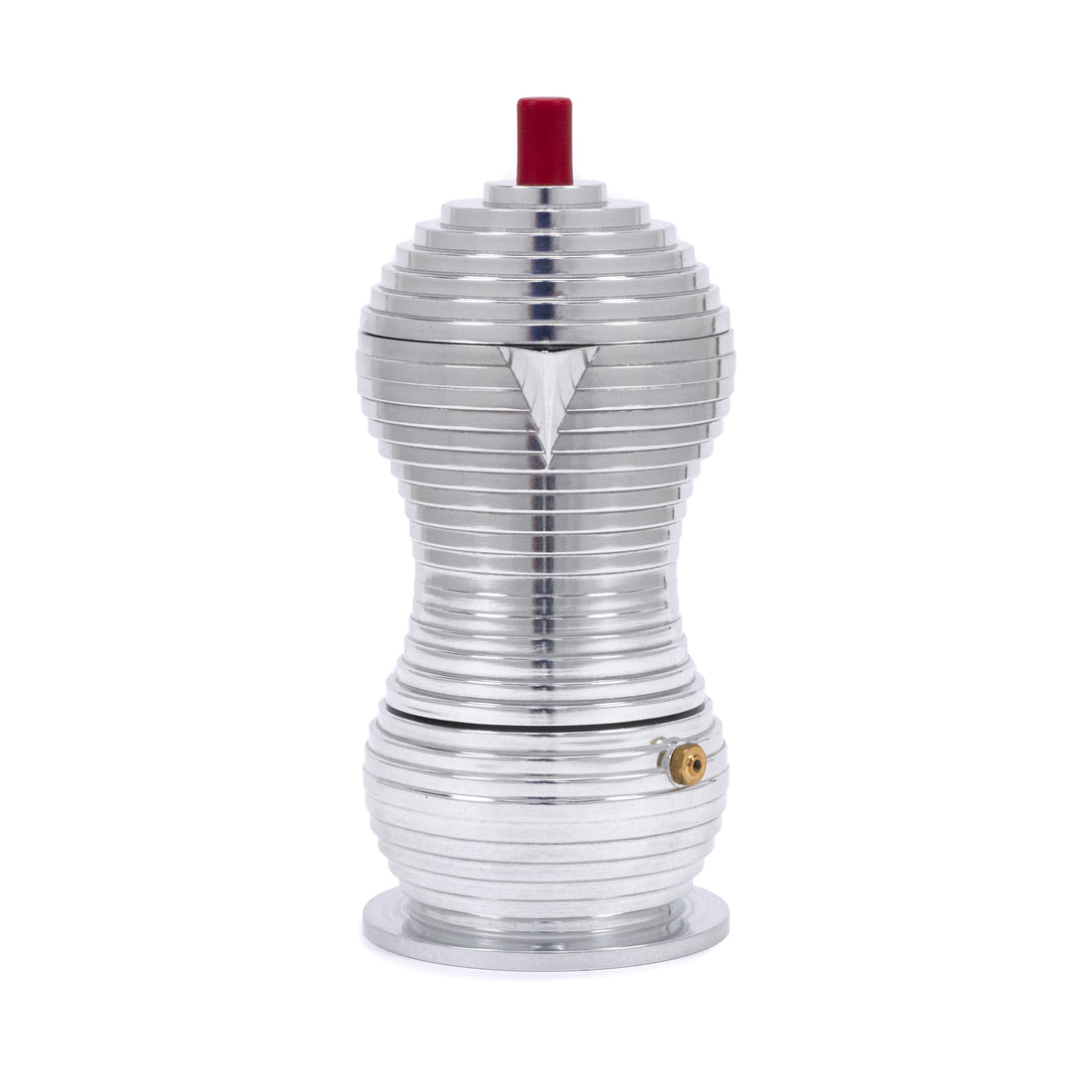 Illy Alessi Pulcina 3 Cup Moka Pot - Red