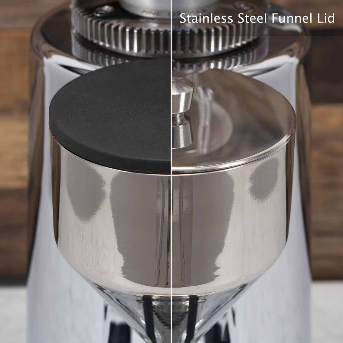 ECM V-Titan 64 Stainless Steel Lid Set